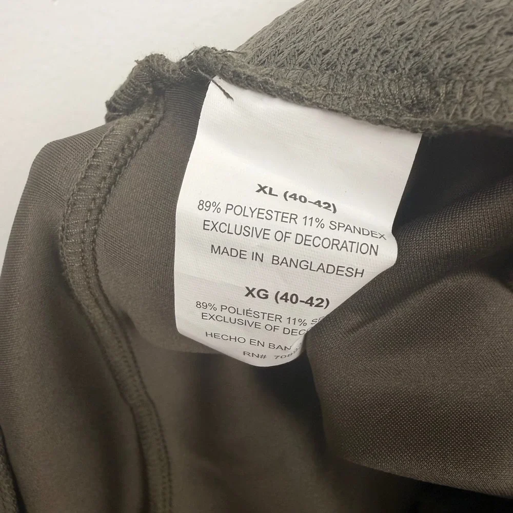 Skora‎ Prime Pant Mens XL Olive Green Taper Fit Qwick-Dry Running Joggers New